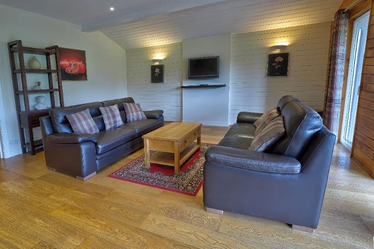 Spacious Lounge at Riverside Lodges in Ripon North Yorkshire
