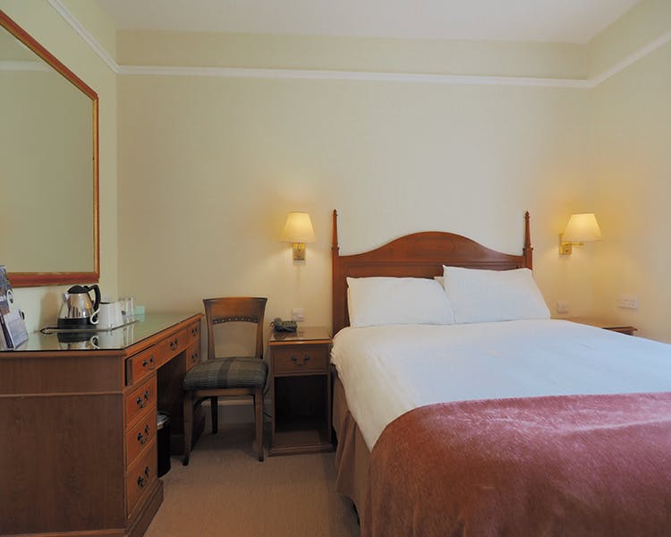 Double room in the Royal hotel, Stornoway, Isle of Lewis, Outer Hebrides