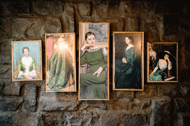 Birchtree Bower wall portraits