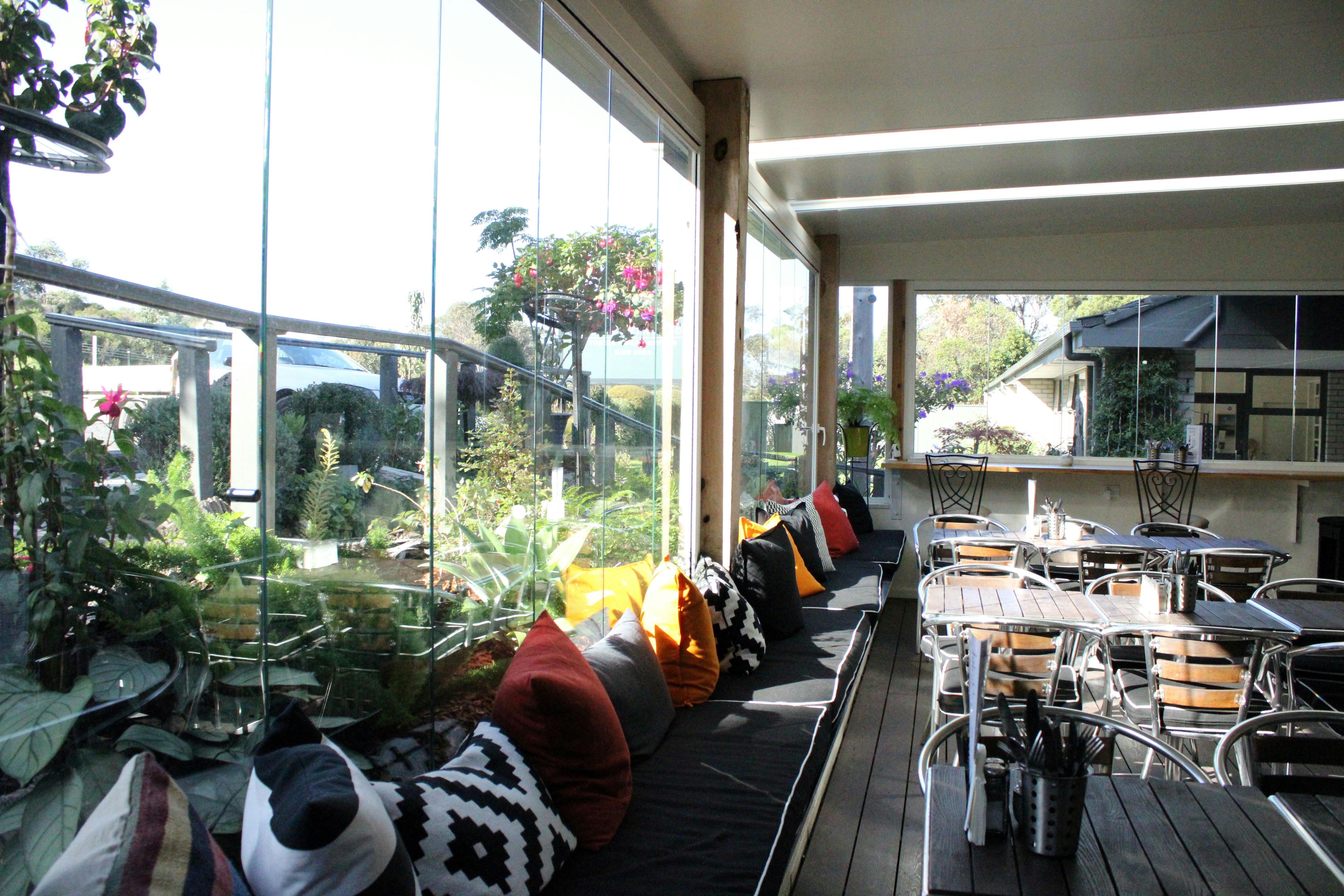 Cafe in the sun