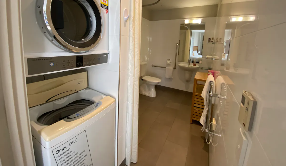 Drier and washing machine.