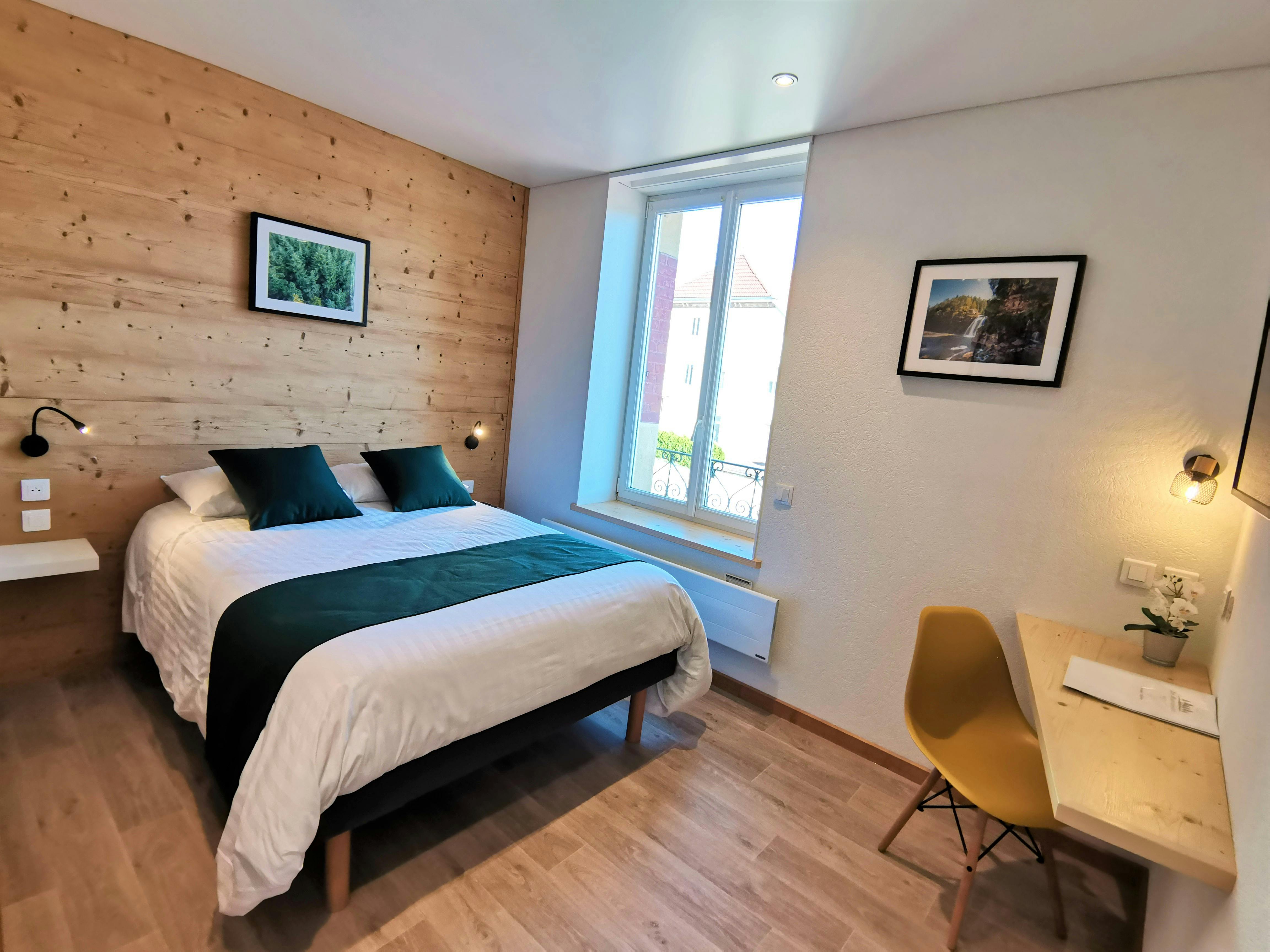 Chambre Confort Double - Hptel les Montagnards Morteau