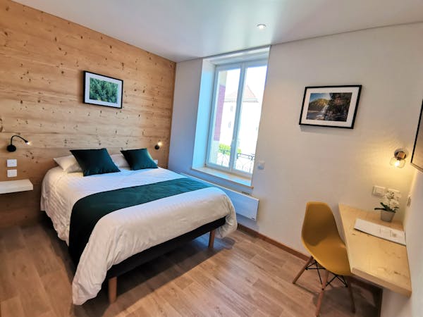 Chambre Confort Double - Hptel les Montagnards Morteau
