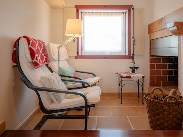 Casa Vermelha - Open space - Lareira