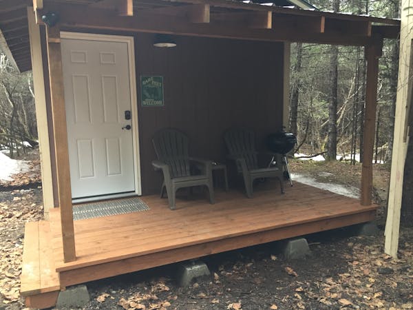 Cabin #7 Outside Deck