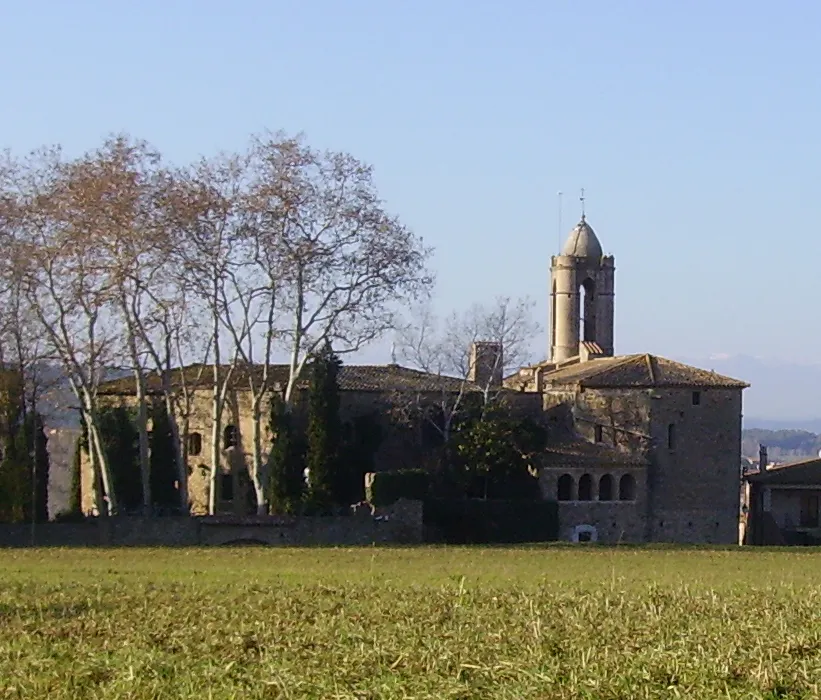 Vue sur le chateau Gala de Pubol