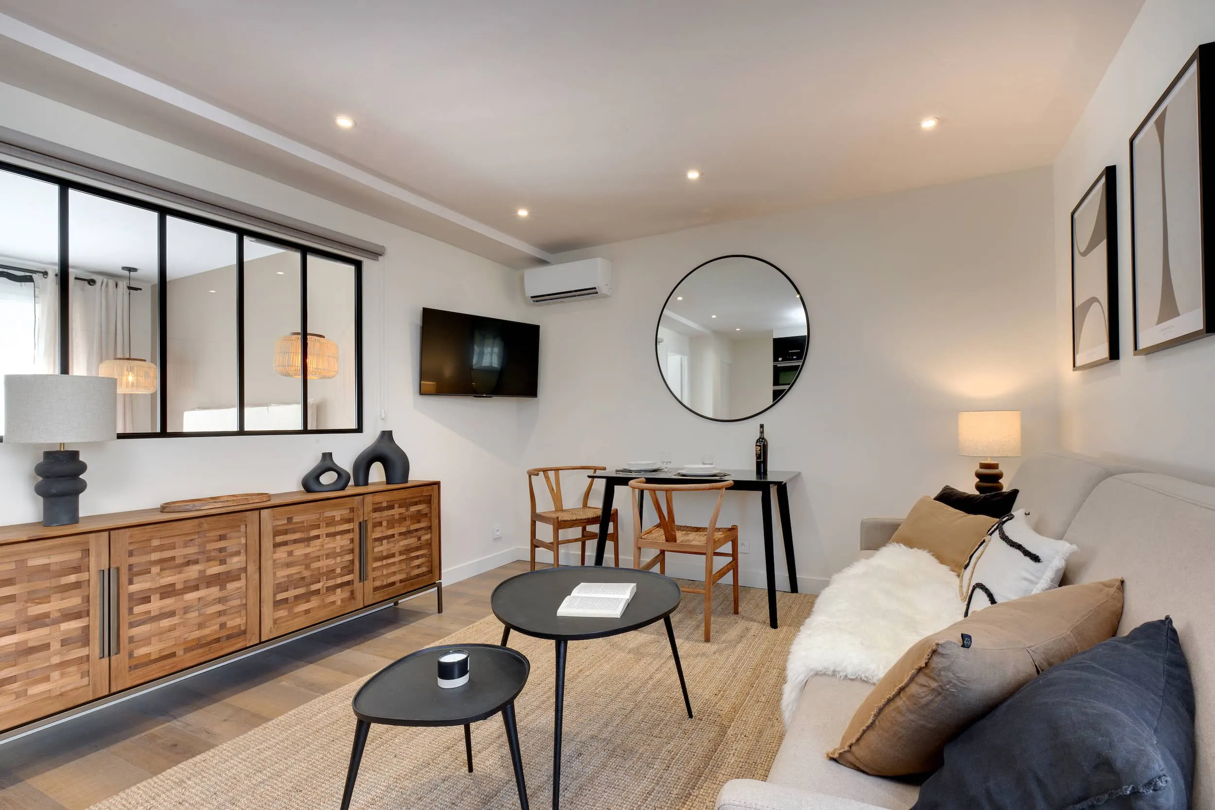 Appartement PEYREFITE à Collioure - Séjour