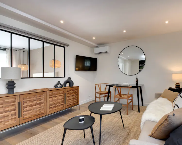 Appartement PEYREFITE à Collioure - Séjour
