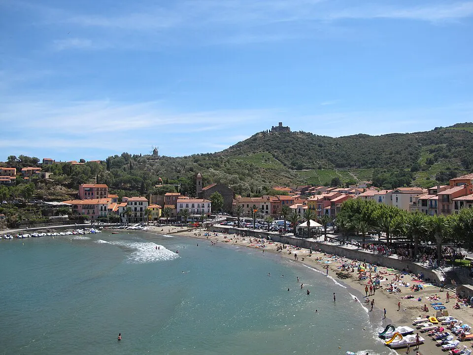 Plage Port d'Aval à Collioure
