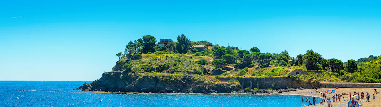 Anse de Paulilles dans les pyrenees orientales