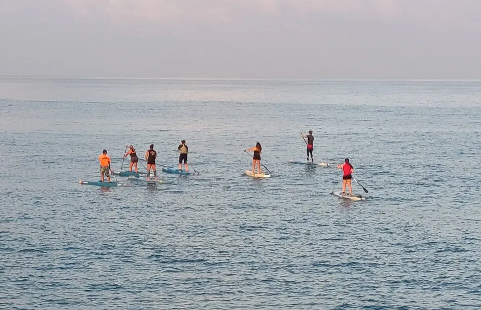 Paddle sur la cote vermeille