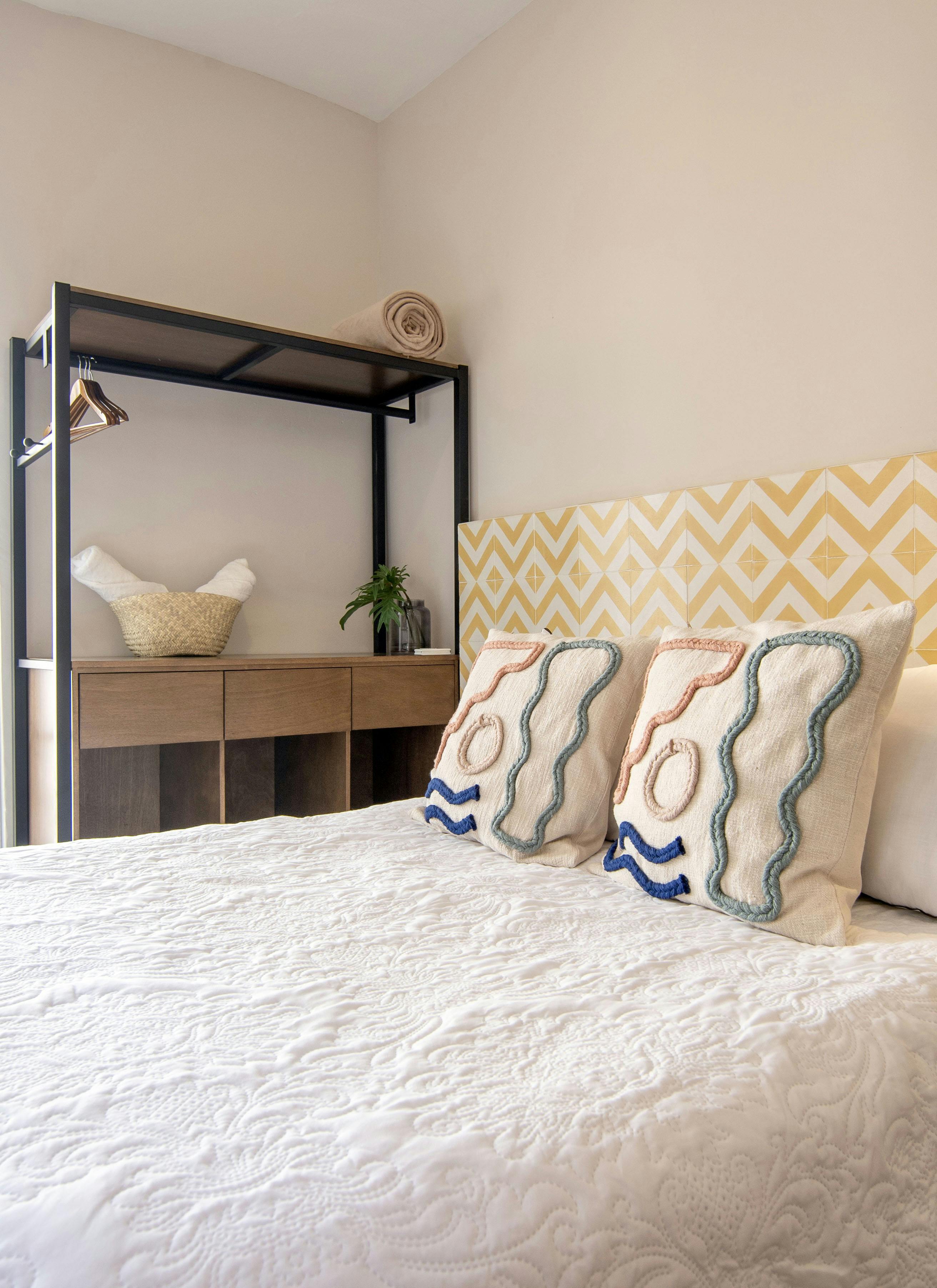 Private Room Double Bed + Single Sofa Bed