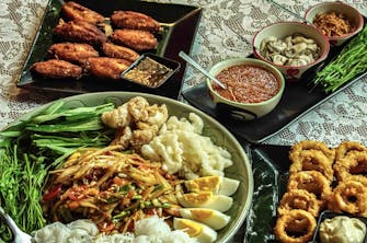 Food at Monoceros Resort, Chiang Mai