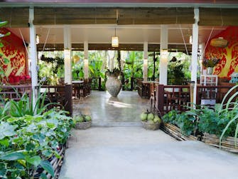 entrance restaurant Monoceros Resort, Chiang Mai