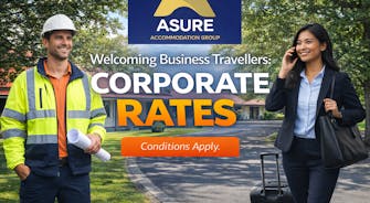 Corporate Rates available at ASURE Oak Estate Motor Lodge