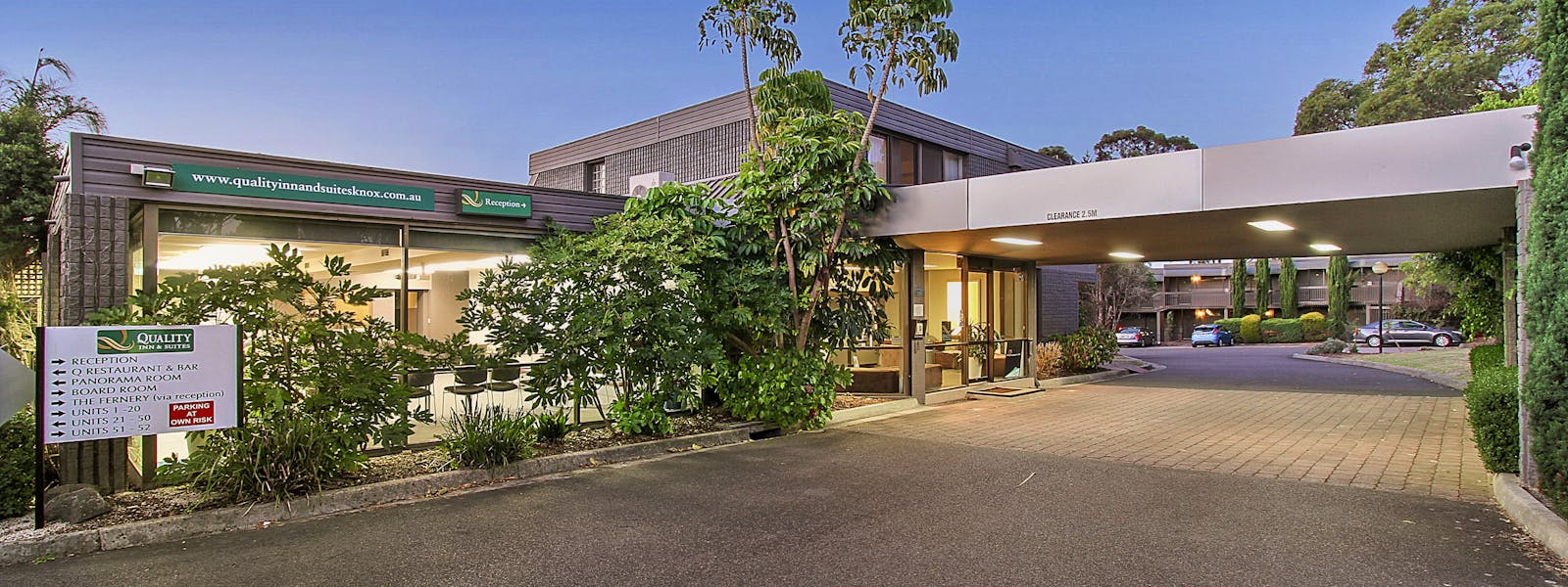 Quality Inn & Suites Knox Relax in our comfortable Wantirna hotel rooms and apartments