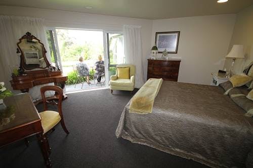 Quail's own outdoor area