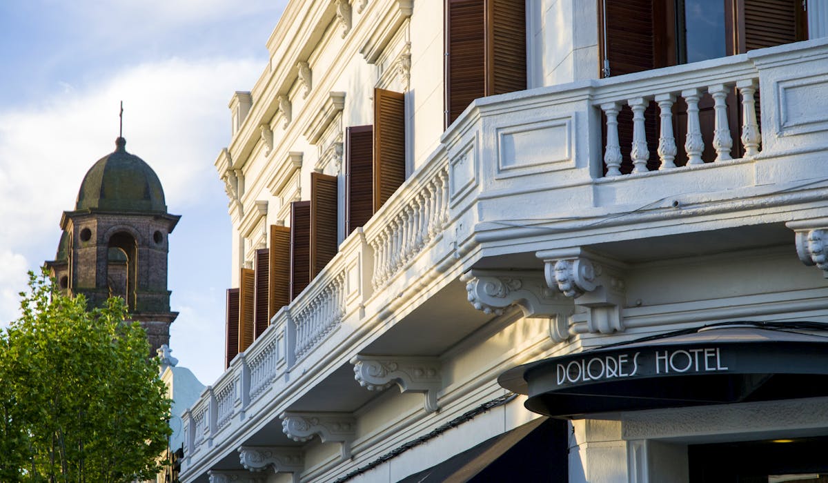 El exterior del hotel