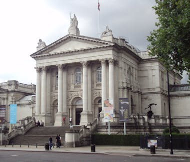 The exterior of Tate Britain