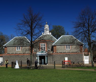 The exterior of the Serpentine Art Gallery