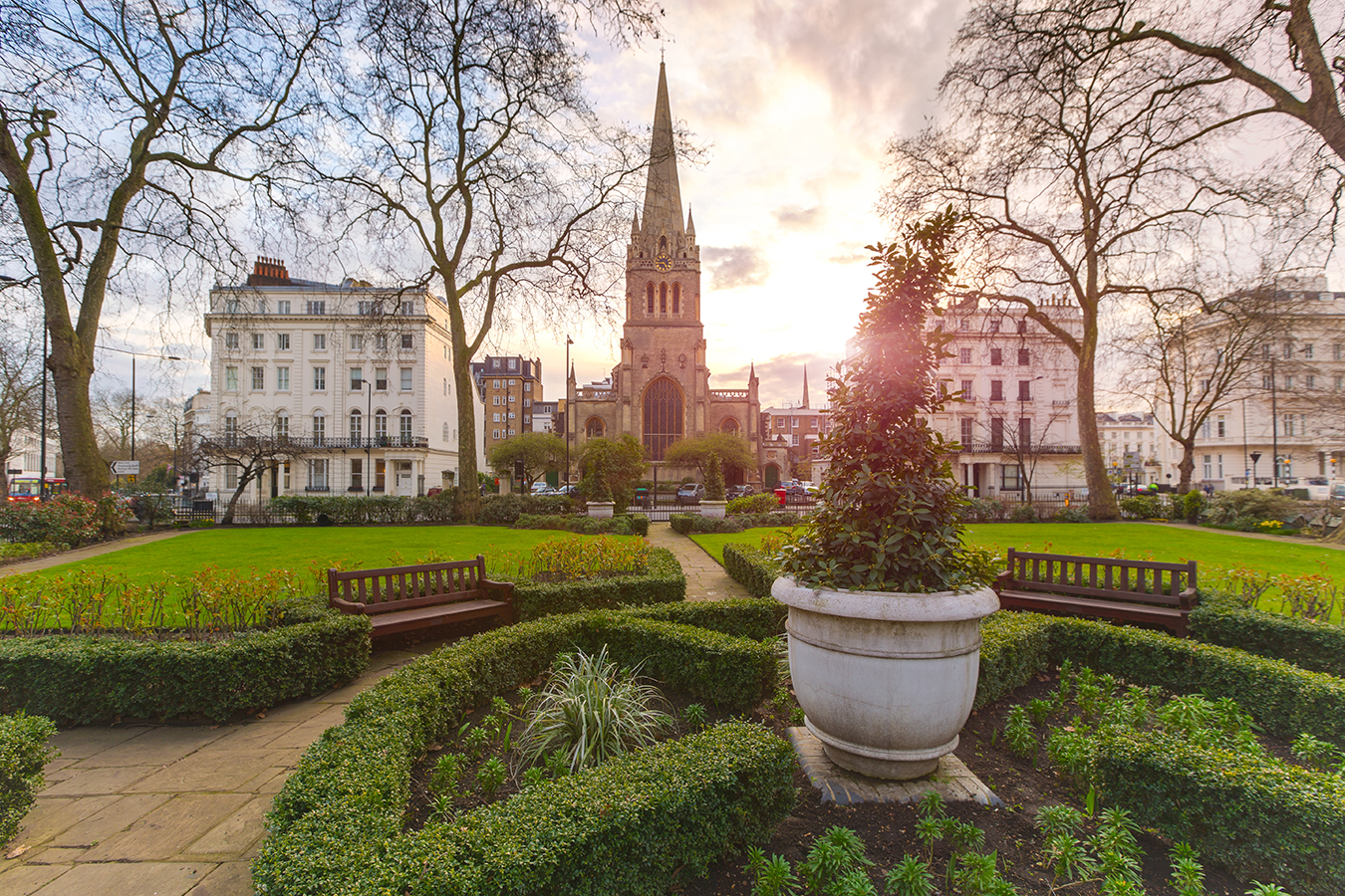 Sussex Gardens, next to the Fairways Hotel