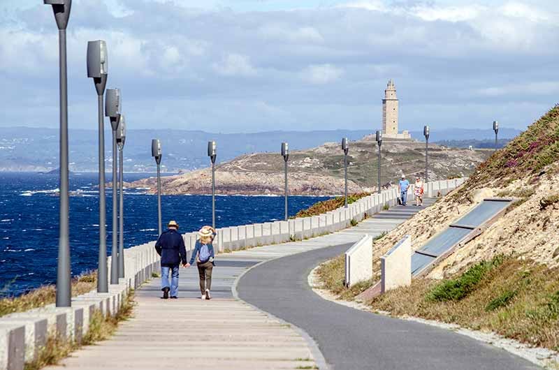 Torre de Hércules en A Coruña