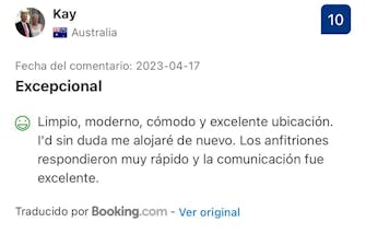 Valoraciones y comentarios reales de los huéspedes que se han alojado en nuestros apartamentos turísticos.