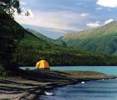 Camping at Kenai Lake