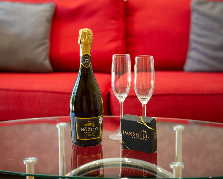 We always gift our Luxury Lodge guests Prosecco and premium chocolates on arrival in their Oxfordshire accommodation