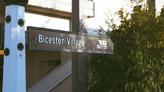signage for 'Bicester Village'. We offer VIP Pass