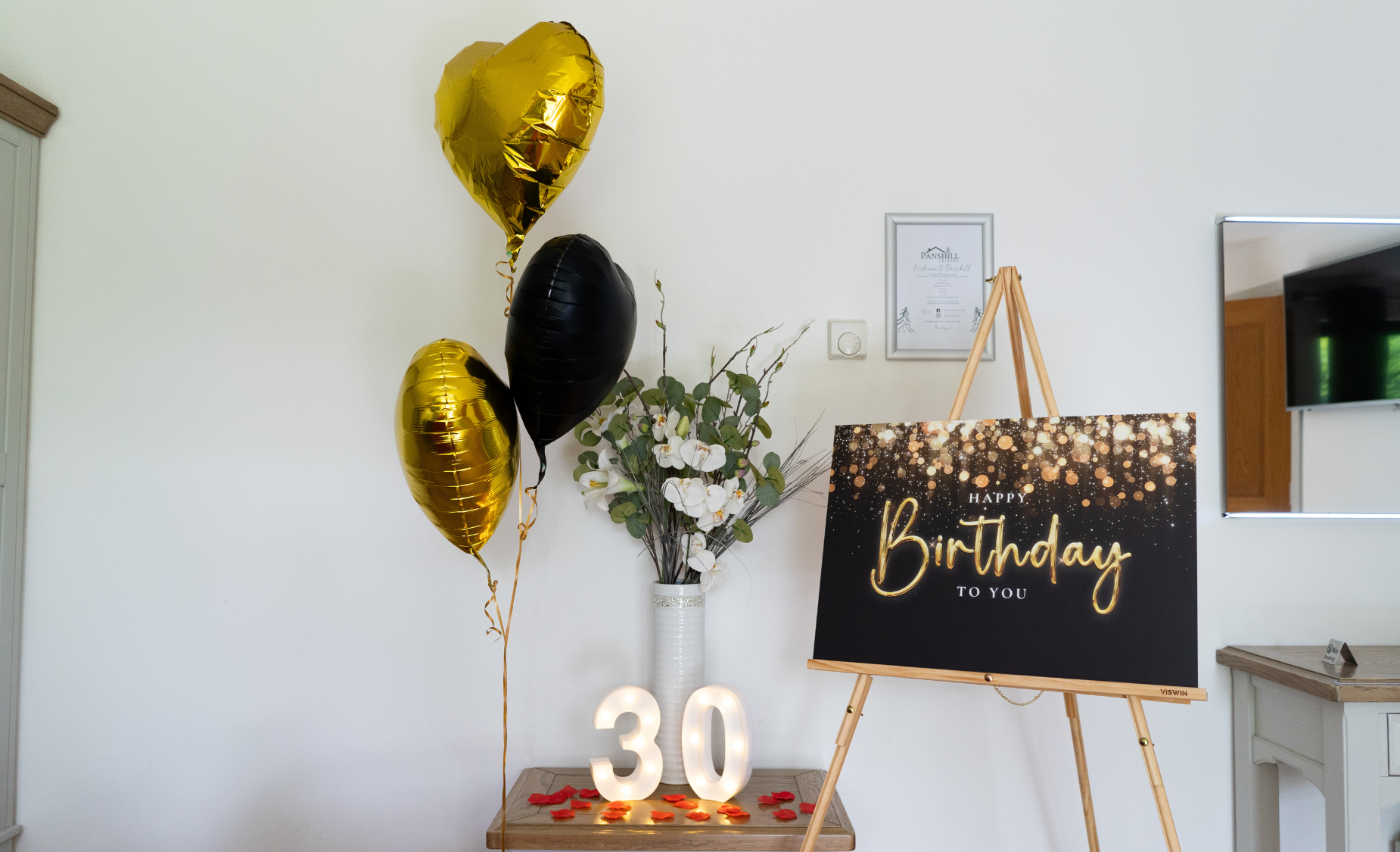 Panshill specialise in celebrations and offer stunning packages for different occasion. One hour away for celebration