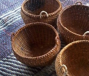 Luang Prabang woven baskets