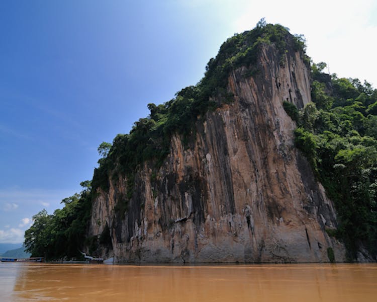 Mekong River Landscape Luang Prabang Cruise