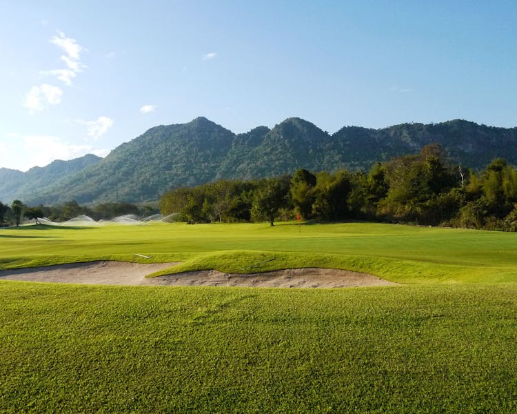 Luang Prabang golf course views