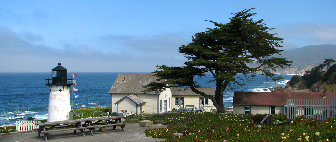 Buildings at lighthouse