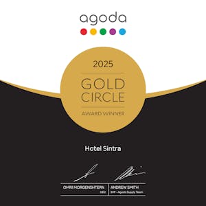 我們很榮幸獲選為2025 Agoda金環獎得主，肯定了團隊在營運卓越及持續提供優質住客體驗方面的承諾。