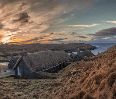 Gearrannan Blackhouses Outer Hebrides