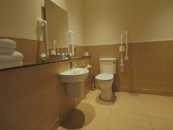 Caladh Inn Stornoway Accessible Bathroom