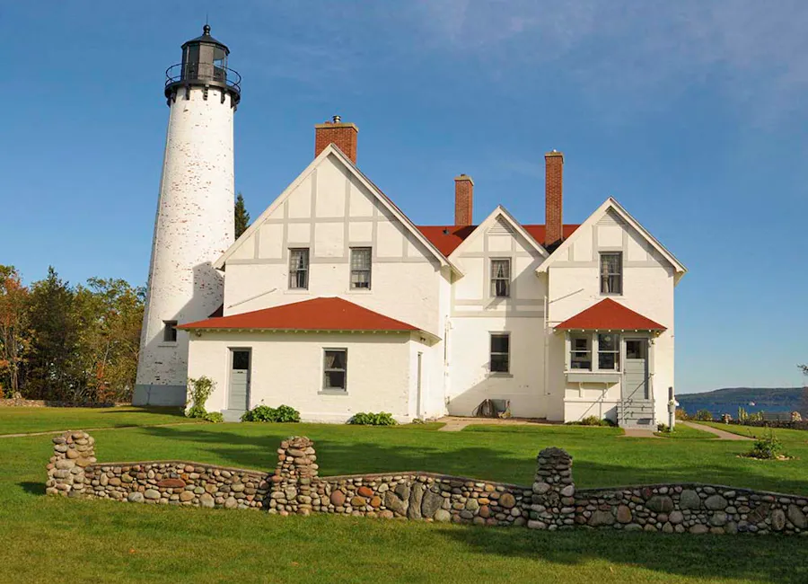 Point Iroquois lighthouse