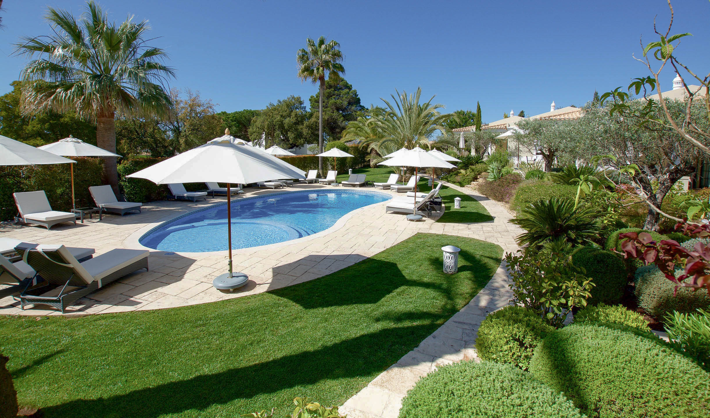 Pool Deck and Garden