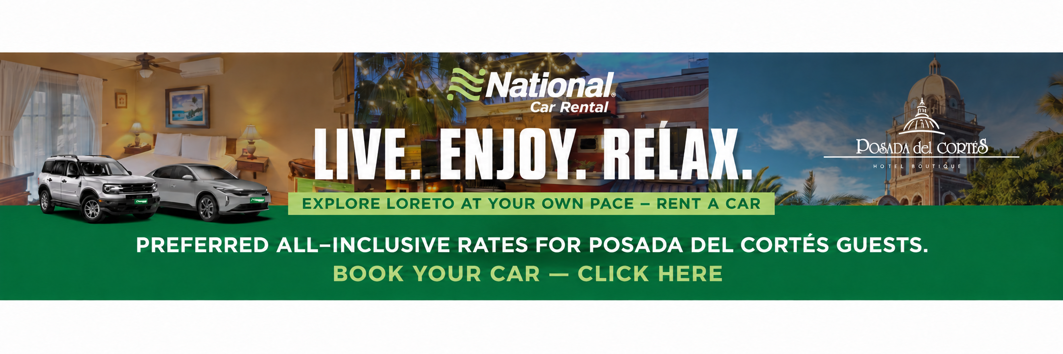 National Car Rental — Book your car. Click here.