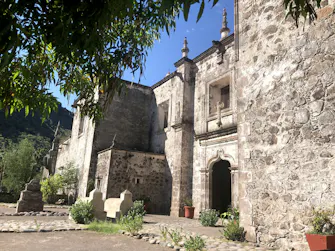 San Javier Church, west side.
