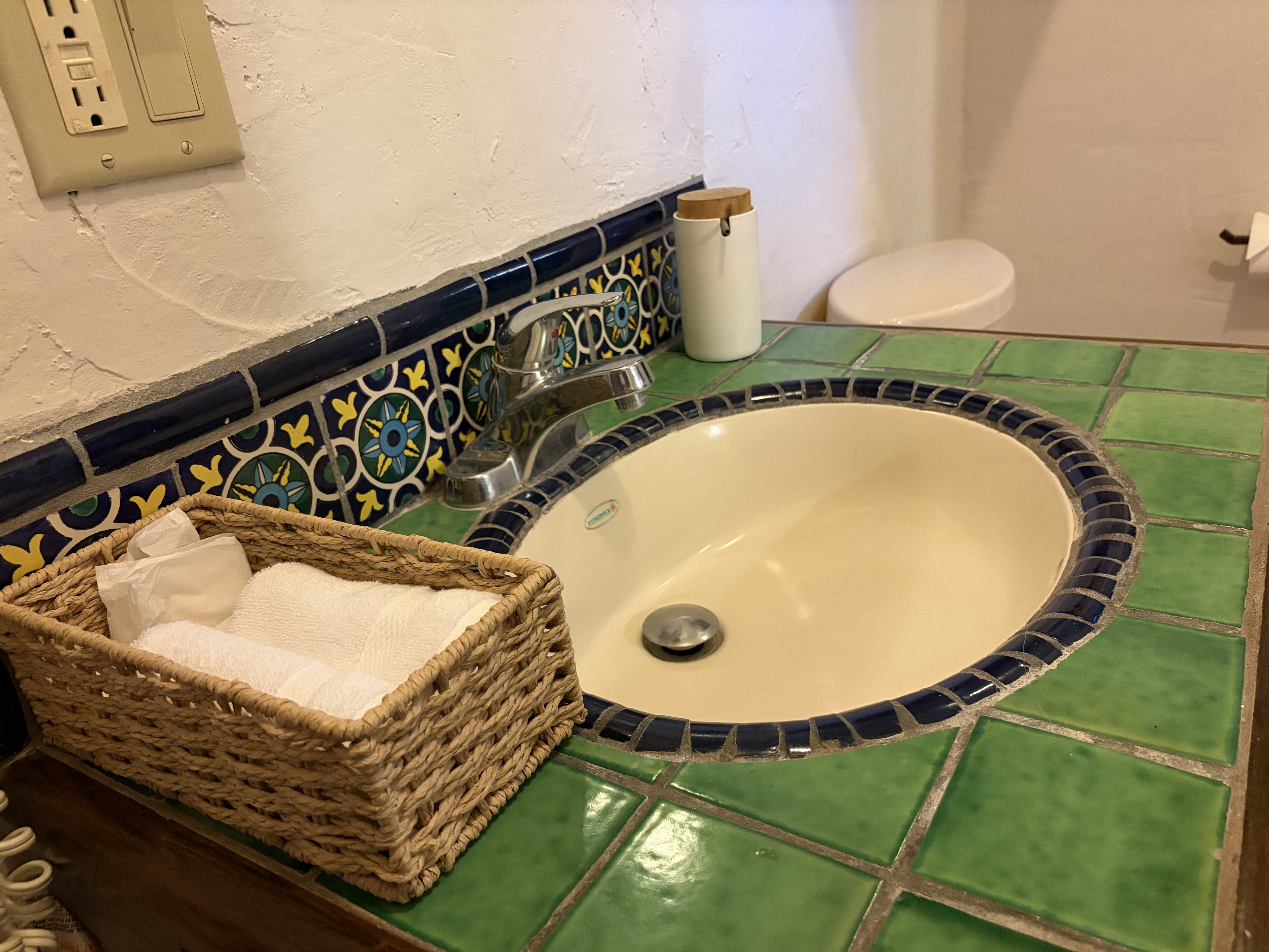 Bathroom details.
