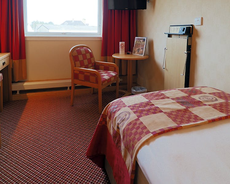 single room in the Cabarfeidh hotel