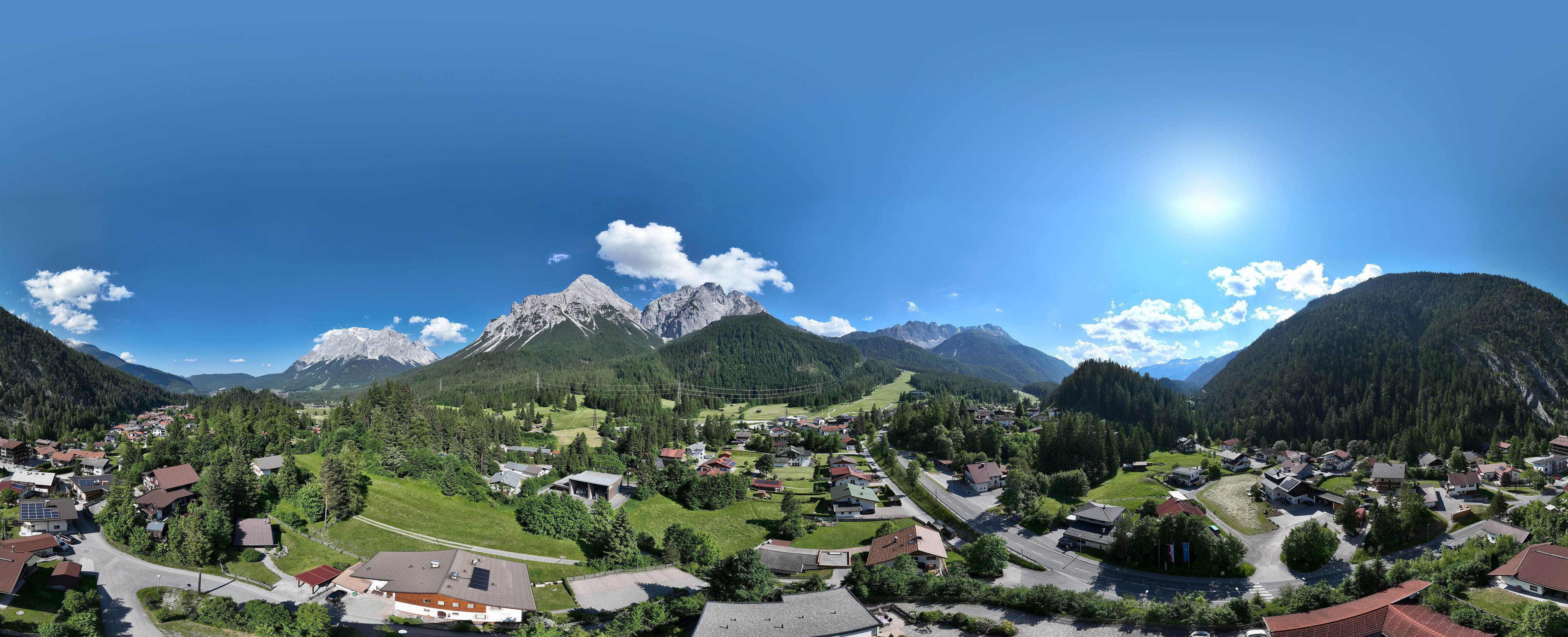 Aussicht vom Balkon