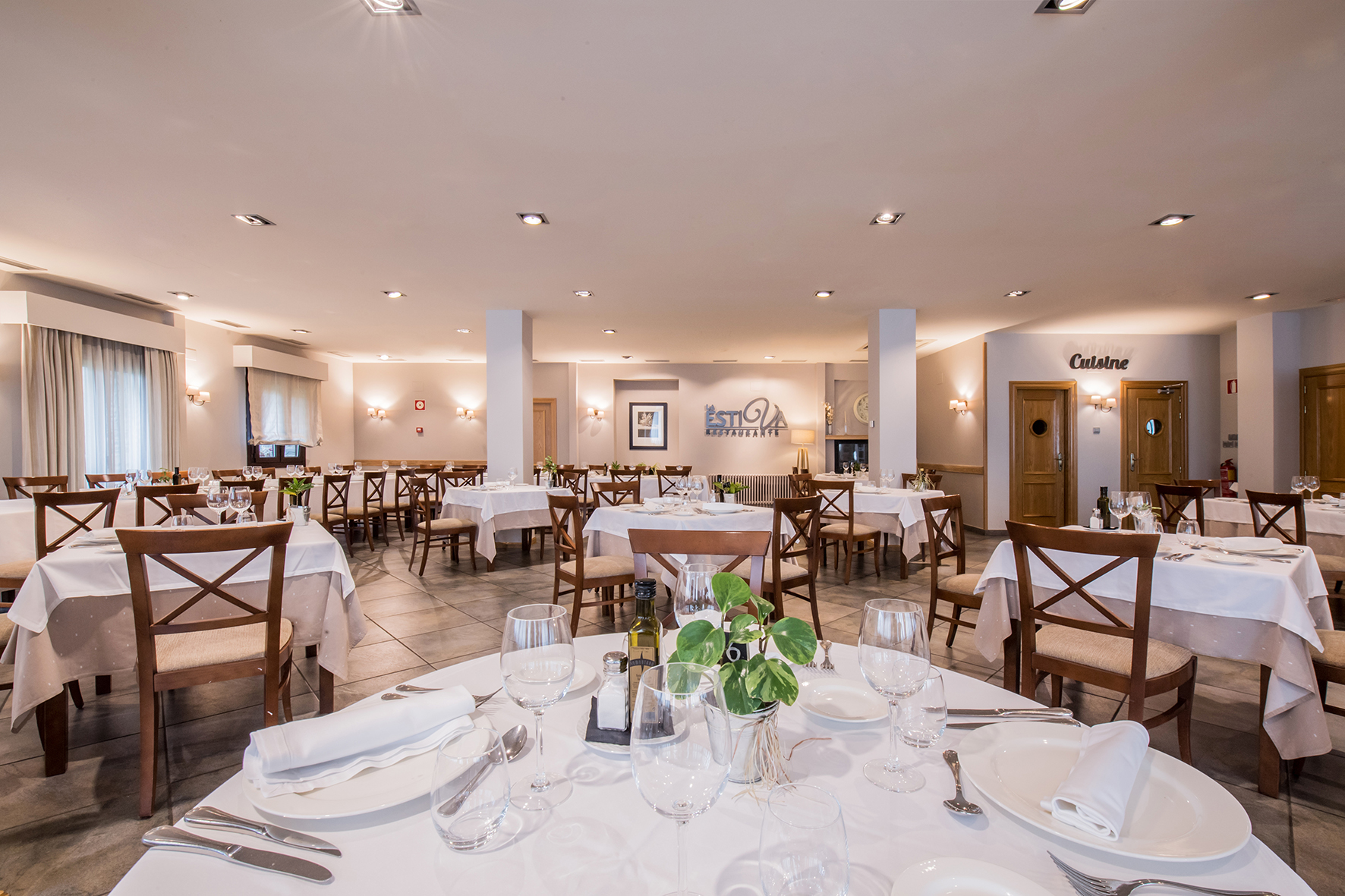 Restaurante La Estiva en el Pirineo Aragonés.