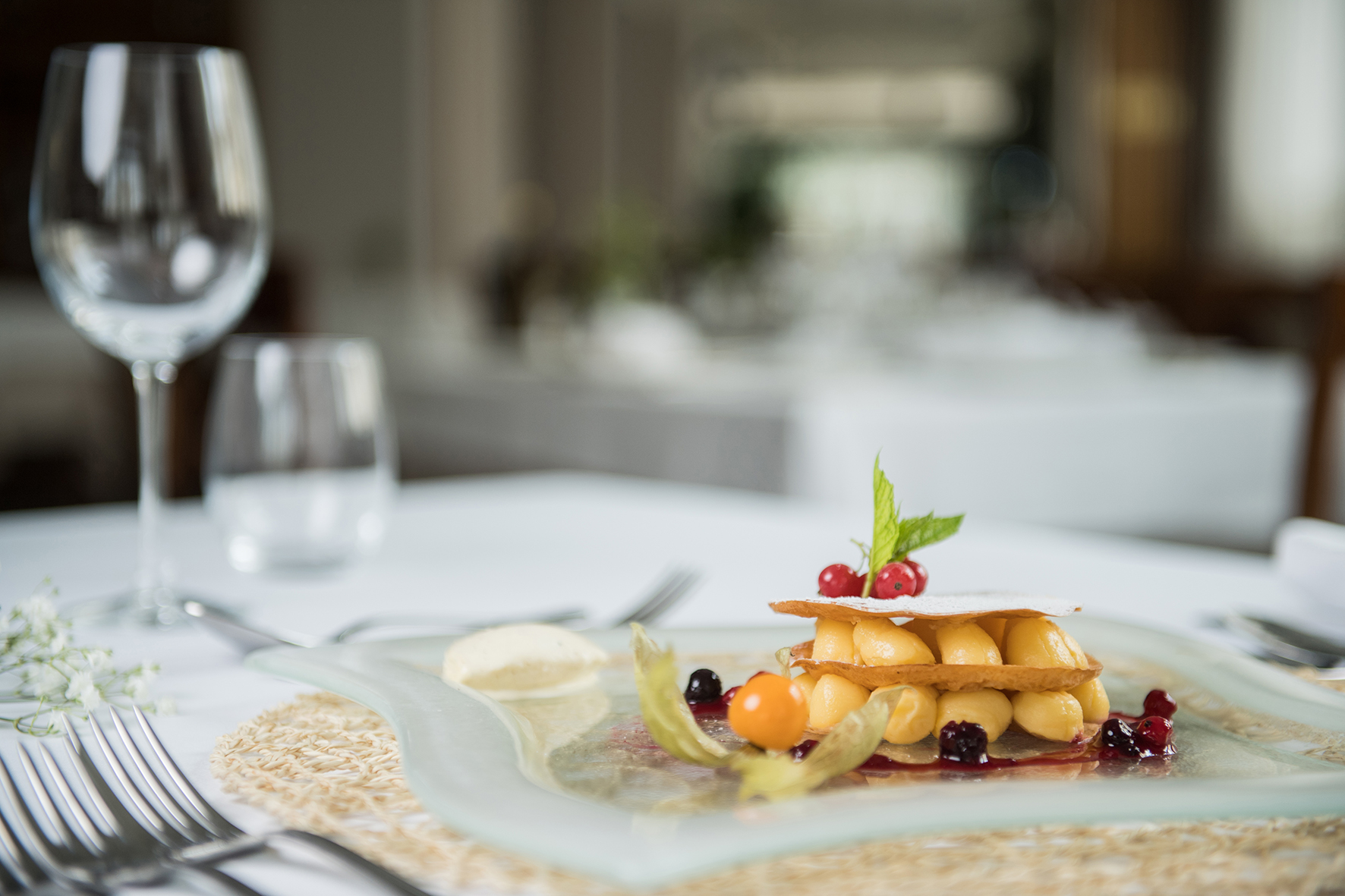 Postres artesanos Restaurante La Estiva.