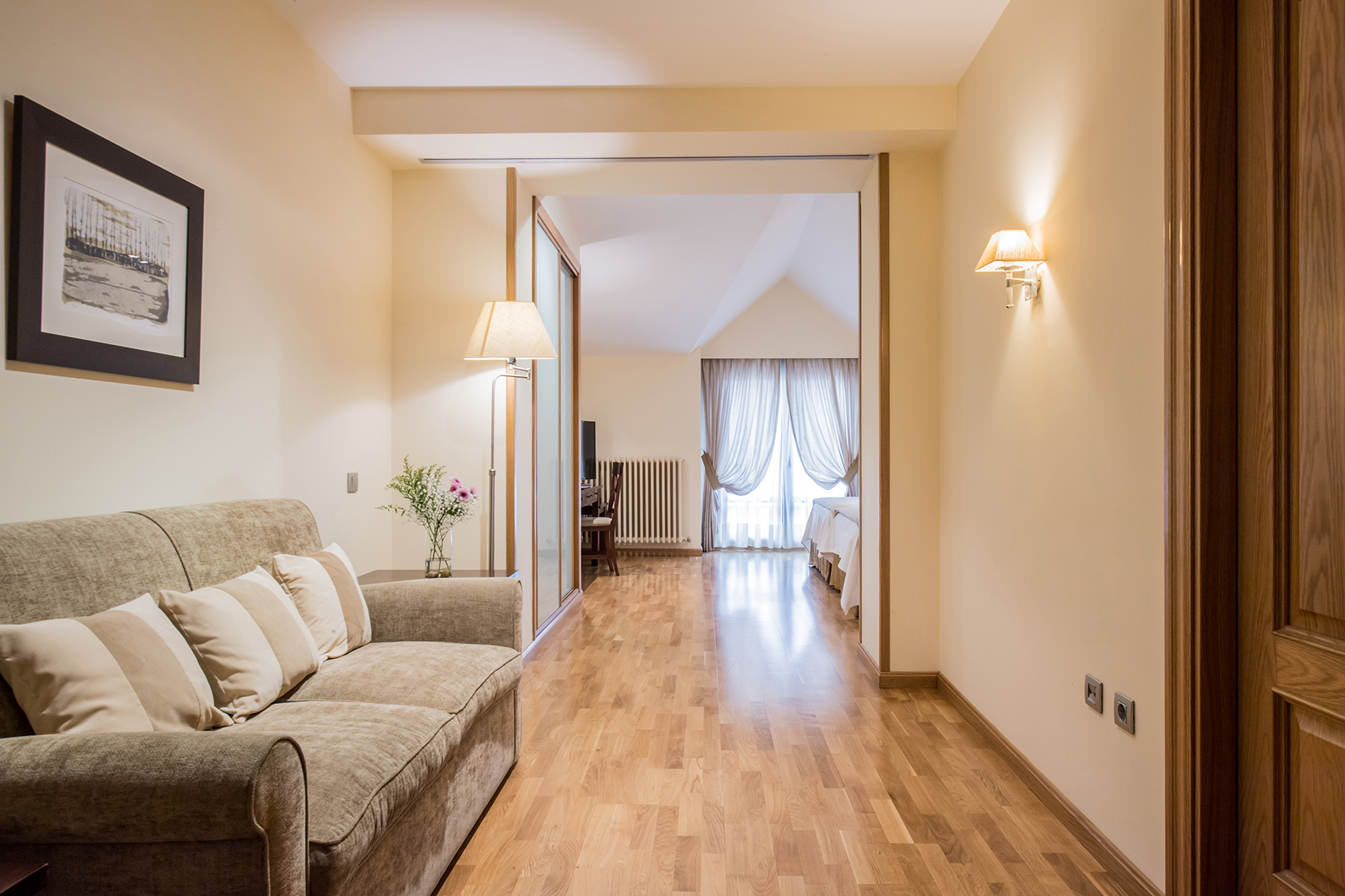 Habitación para familias.