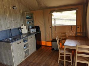 Safari Tent Kitchenette