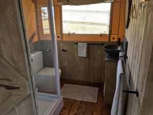 Safari Tent Bathroom